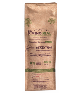 Chocolate semidulce x 500 g