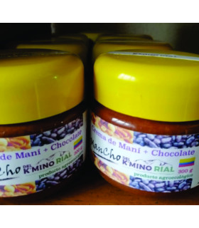 Crema untable de maní + chocolate x 250 g