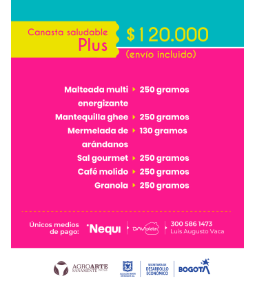 Canasta Saludable Plus- Agroartesanamente