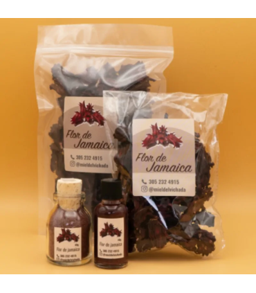 Flor de jamaica (60 grs) con sal marina