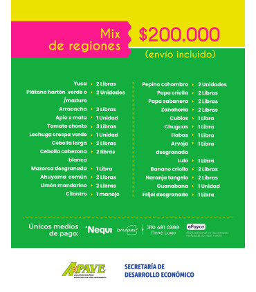 Mix de Regiones – APAVE
