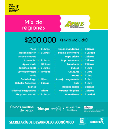 Mix de Regiones – APAVE